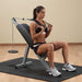 body solid powerline pab21x ab bench crunch