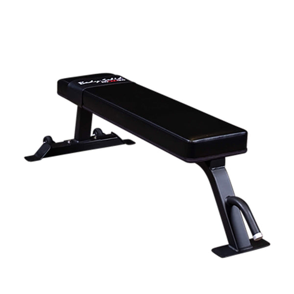 body solid pro clubline flat bench sfb125 corner view