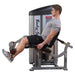 body solid pro clubline leg extension s2lex man side view