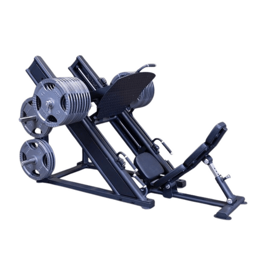 body solid pro clubline leg press sglp500 side view