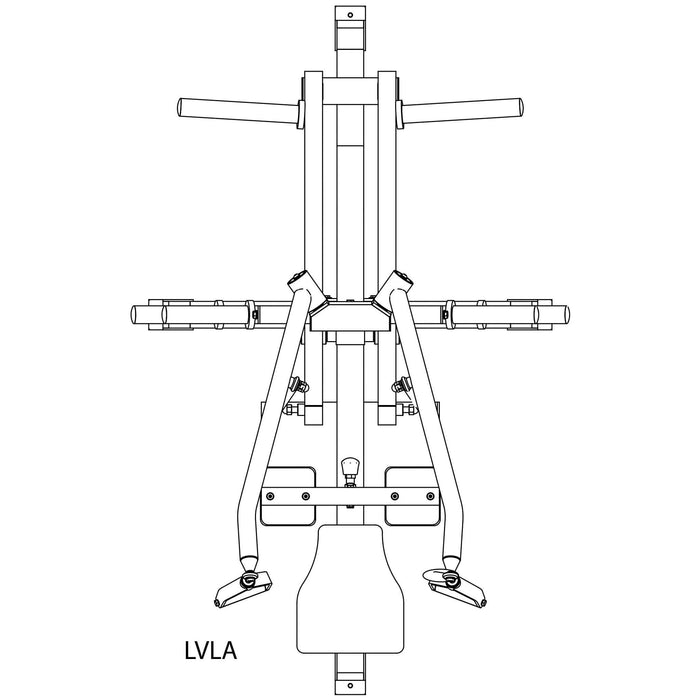 body solid pro clubline leverage lat pulldown dimensions