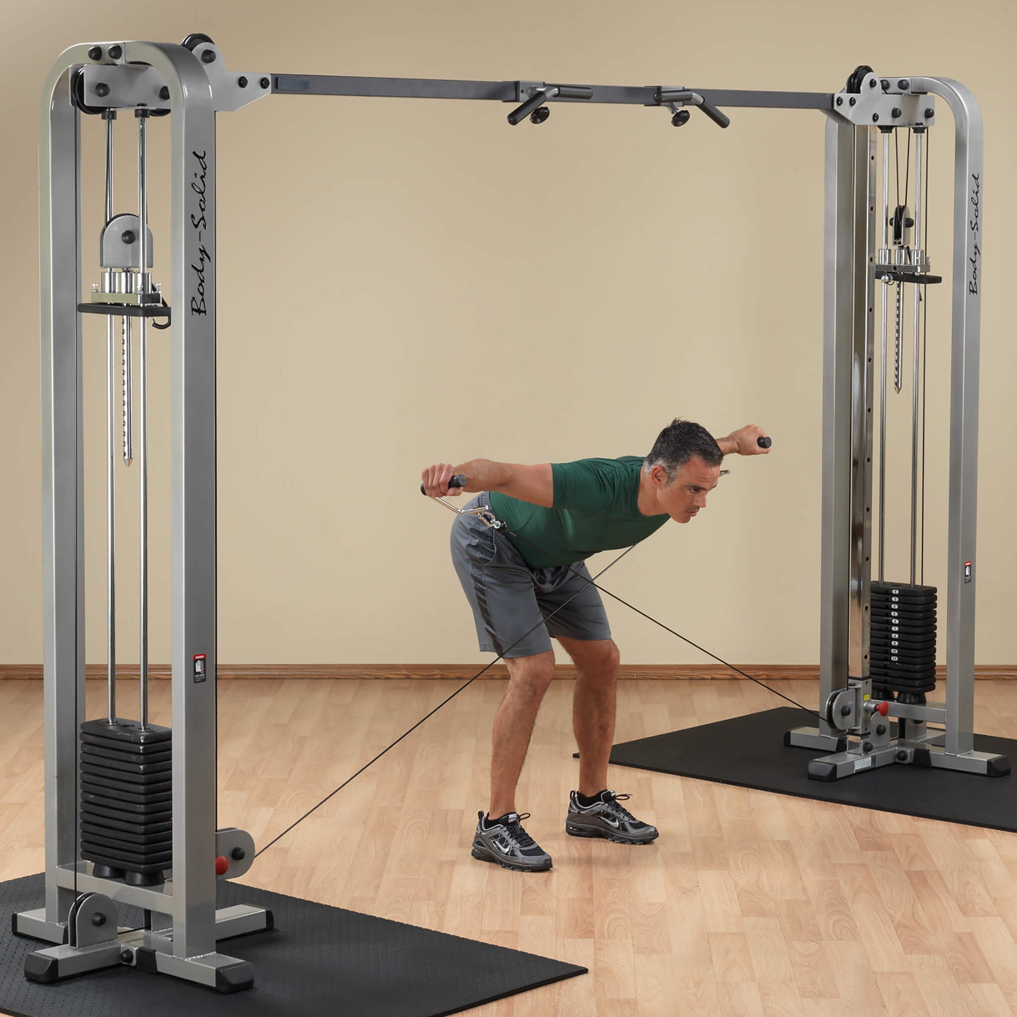 Body Solid Pro Clubline SCC1200G Cable Crossover Machine | Free ...