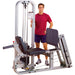 body solid pro clubline slp500g leg press machine front view