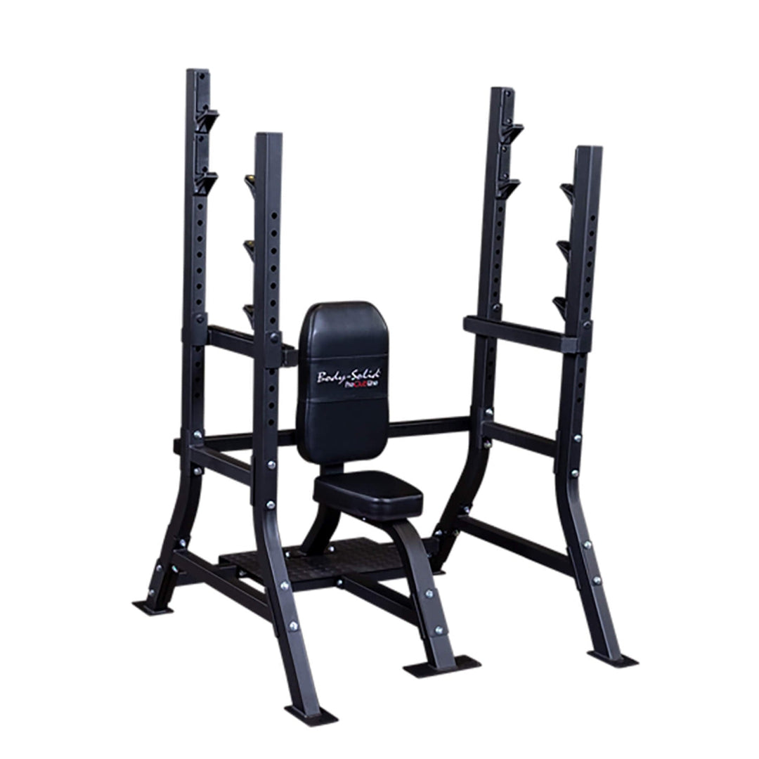 Body Solid Pro Clubline SOSB250 Shoulder Olympic Bench Free