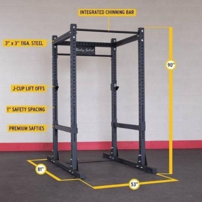 Body-Solid SPR1000 Power Rack with Functional Trainer Package