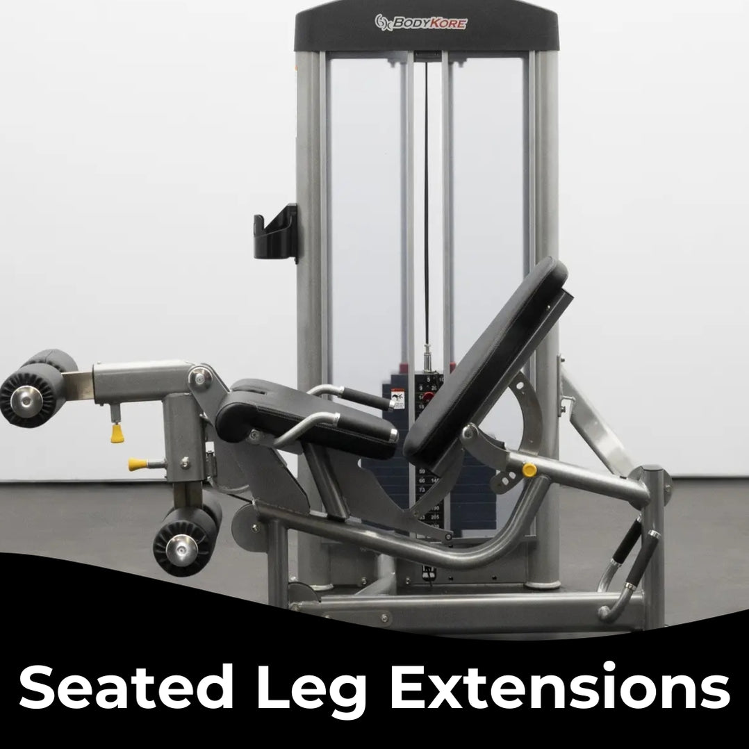 Bodykore GR643 Seated Leg Extension Prone Leg Curl Combo — Select Fitness