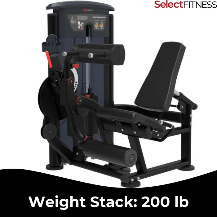 Leg Extension Machine Weight Stack TKO 7062-G2 Commercial Leg Extension & Curl Machine — Select Fitness