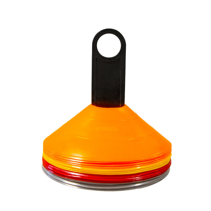 Agility Cones, 20 pack, Mixed Colors