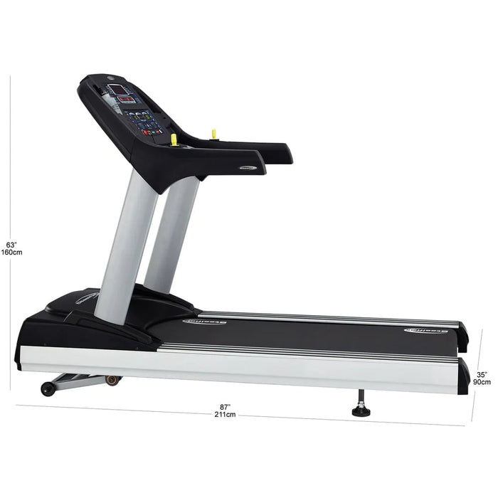 Dimensions of Steelflex XT8000D Commercial Treadmill