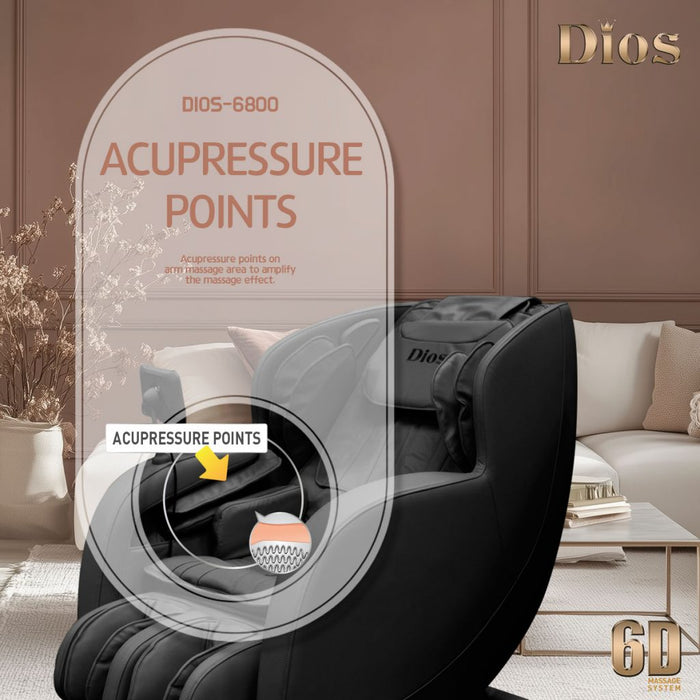 Kahuna Dios-6800 6D Massage Chair