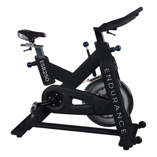 endurance esb250 exercise bike side view