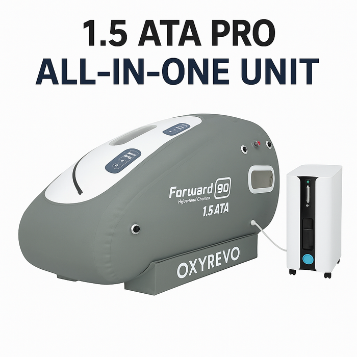 OxyRevo Forward 90 1.5 ATA Soft Shell Sitting Hyperbaric Chamber