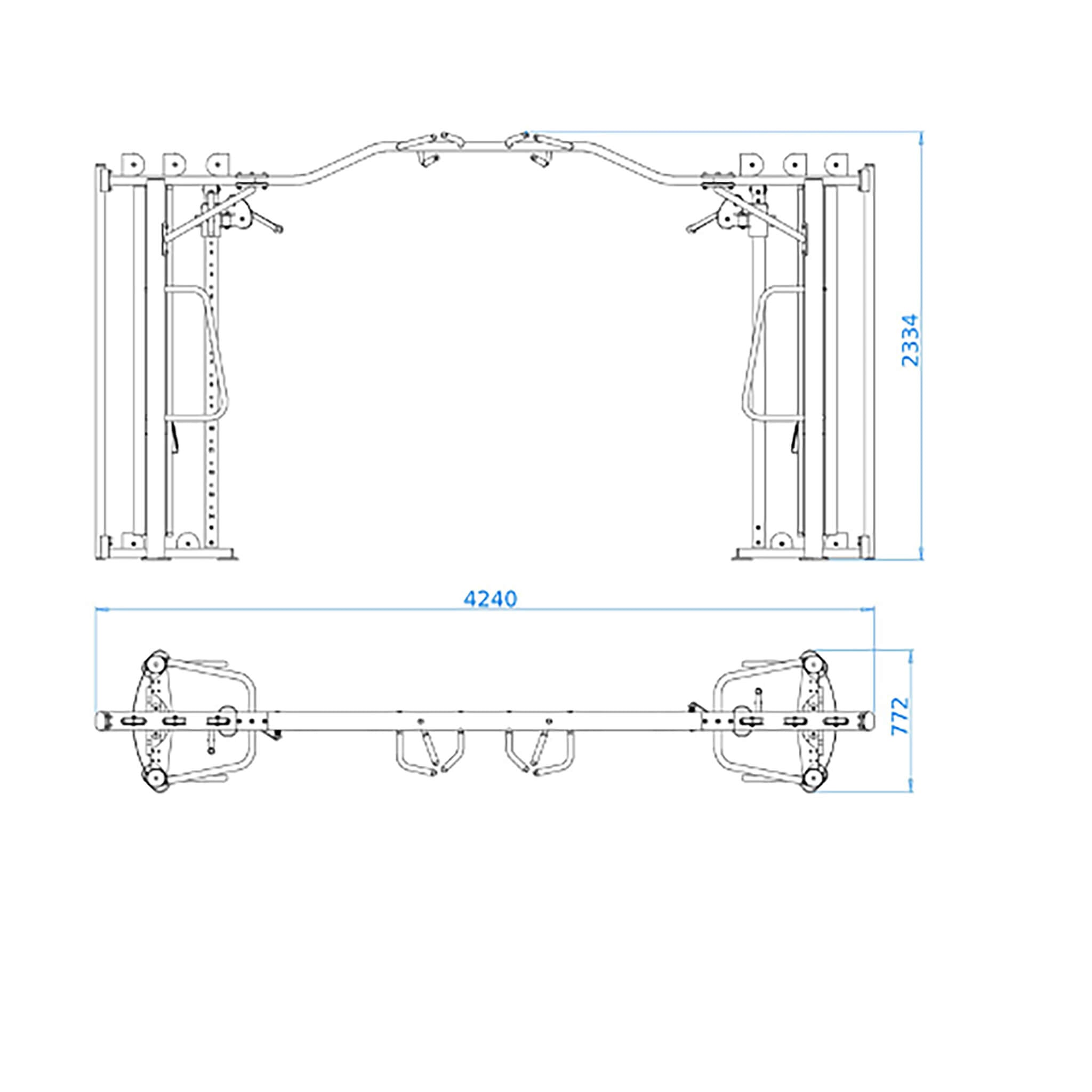 BodyKore Alliance Cable Cross Over G502 | Free Shipping — Select