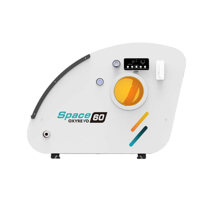 hard shell sitting hyperbaric chamber right side view