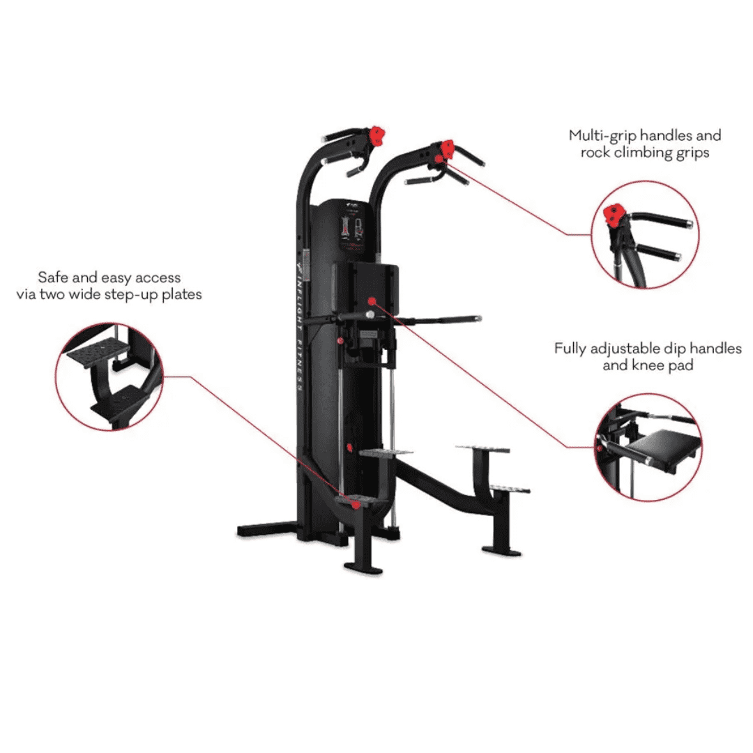 Inflight Fitness CT Series Pull up and Dip Machine For Sale