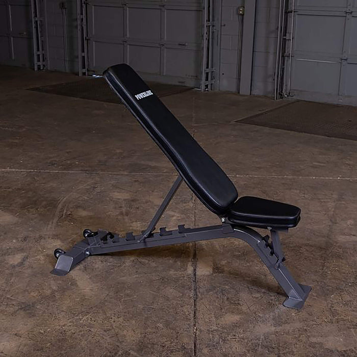 Powerline PFI150 Flat Incline Bench Free Shipping — Select Fitness