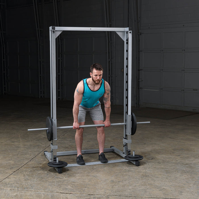 powerline psm144x smith machine bent over facing front