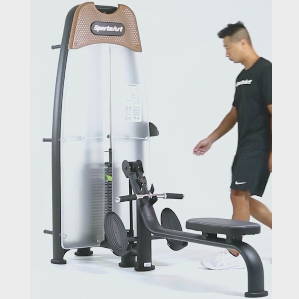 SportsArt N918 Status Low Row Exercise-Video