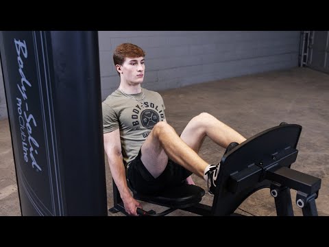 Body-Solid Pro Clubline Series II S2LPCX Leg Press & Calf Machine