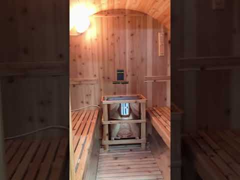 SunRay 200,300 and 400 Series Barrel Sauna