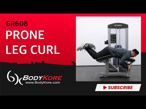 Bodykore Isolation Series Prone Leg Curl GR608