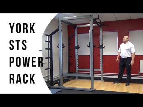 York Rack Trainer York Barbell STS Power Rack — Select Fitness