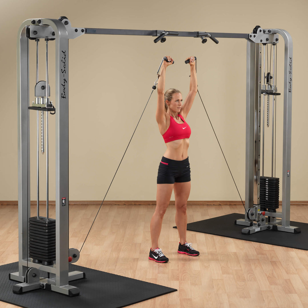 Body Solid Pro Clubline SCC1200G Cable Crossover Machine | Free ...