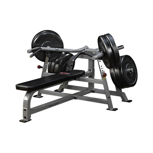 pro clubline lvbp leverage bench press corner view white background