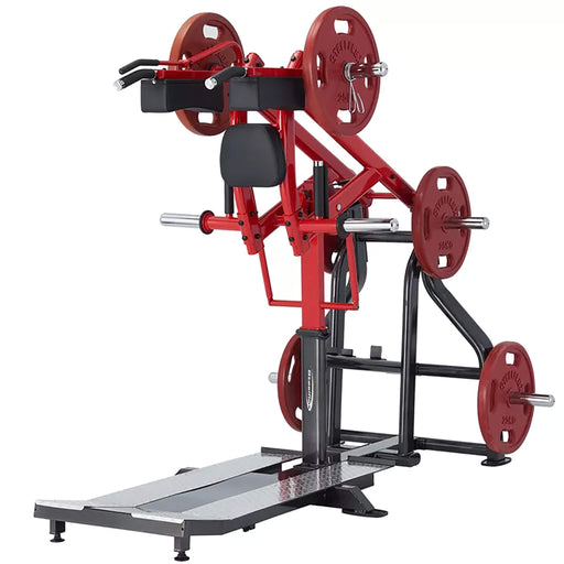 steelflex plss plate loaded standing squat machine corner view