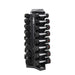 TKO Dumbbell Set with 8 Pair Vertical Dumbbell Rack 3-25 Lb. Urethane Tri-Grip Set and Rack