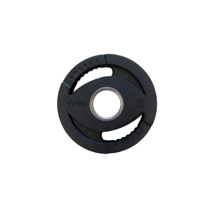 TKO Olympic Rubber Plate and Barbell Set, 300lb Plates + 500lb Cap Bar