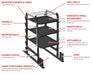 TotalStorage The HUB300 Pro Equipment Storage