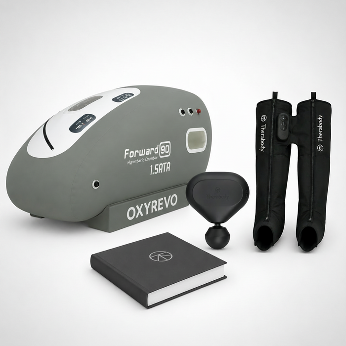 Apex Athletic Recovery Bundle - OxyRevo Forward 90 Pro - 1.5 ATA - All-In-One Chamber Bundle