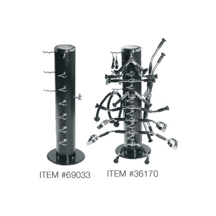 York Barbell 15 Cable Attachment Pack with Rack