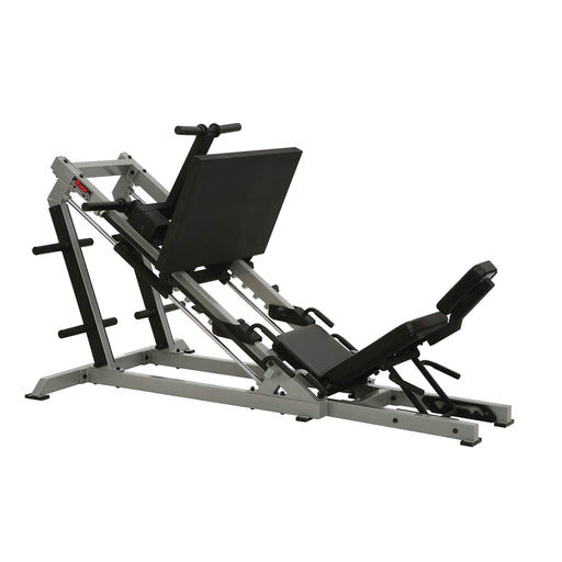 york barbell sts 35 degree leg press silver